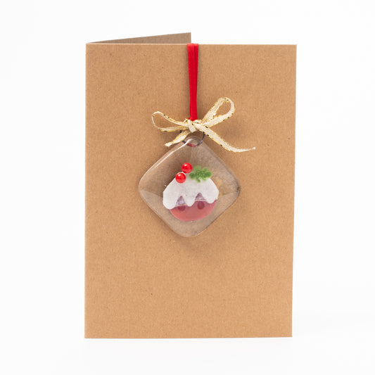 Keep Card Christmas Pudding