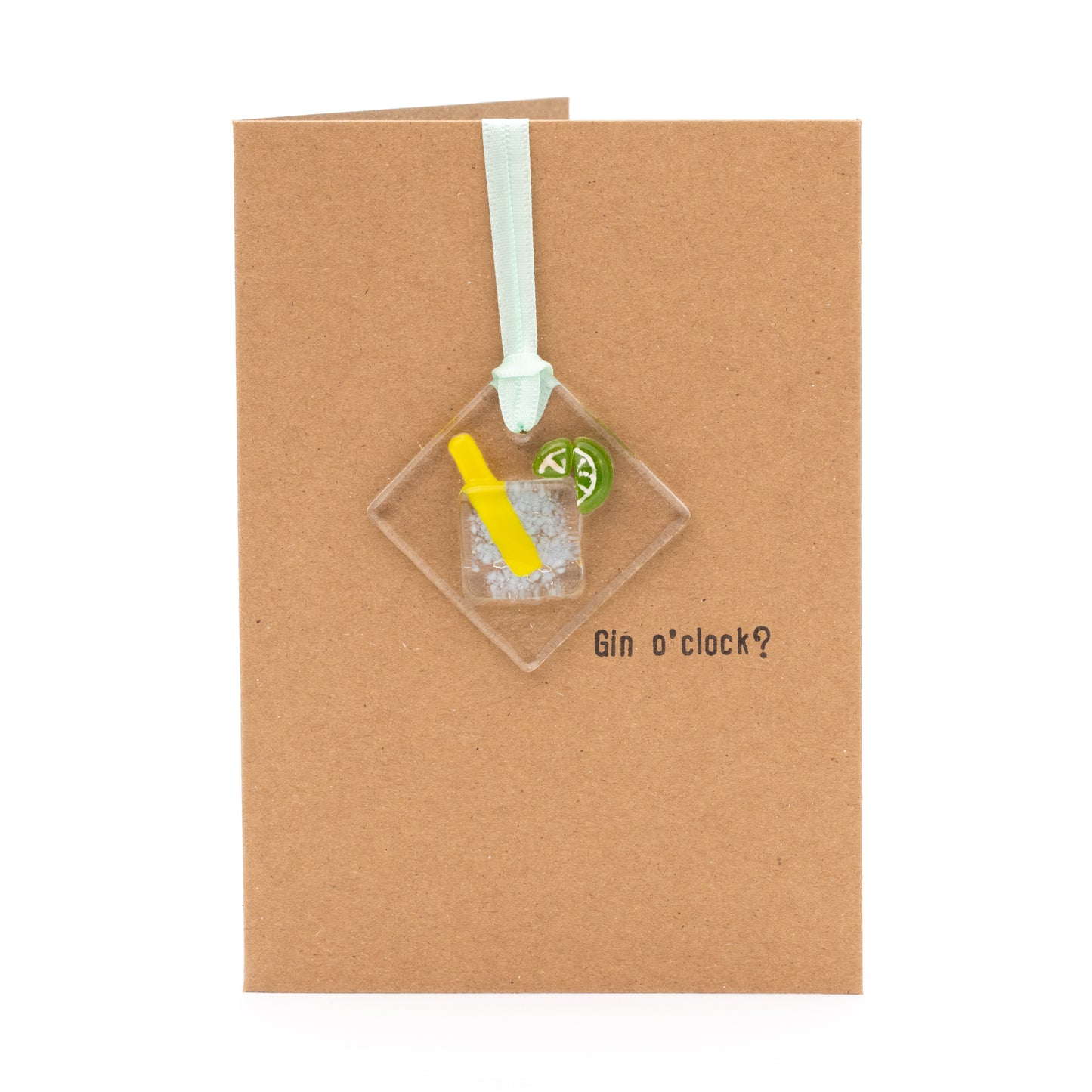 Keep Card Gin and lime